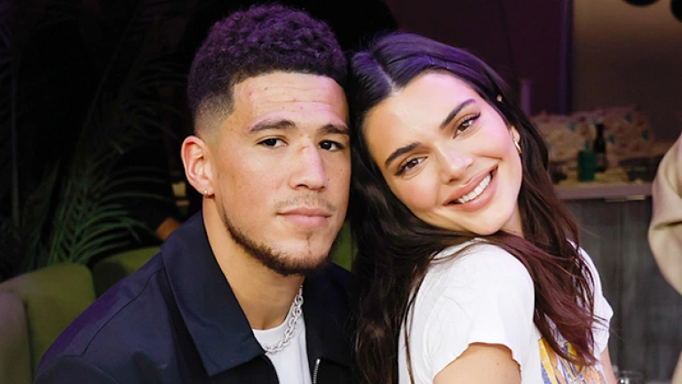 Kendall Jenner and Devin Booker